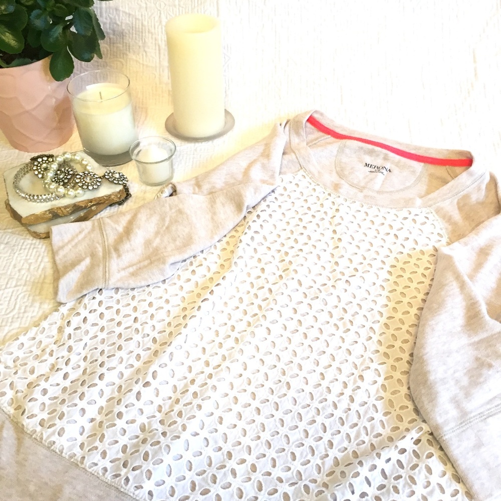 Merona Raglan Sweater Shirt